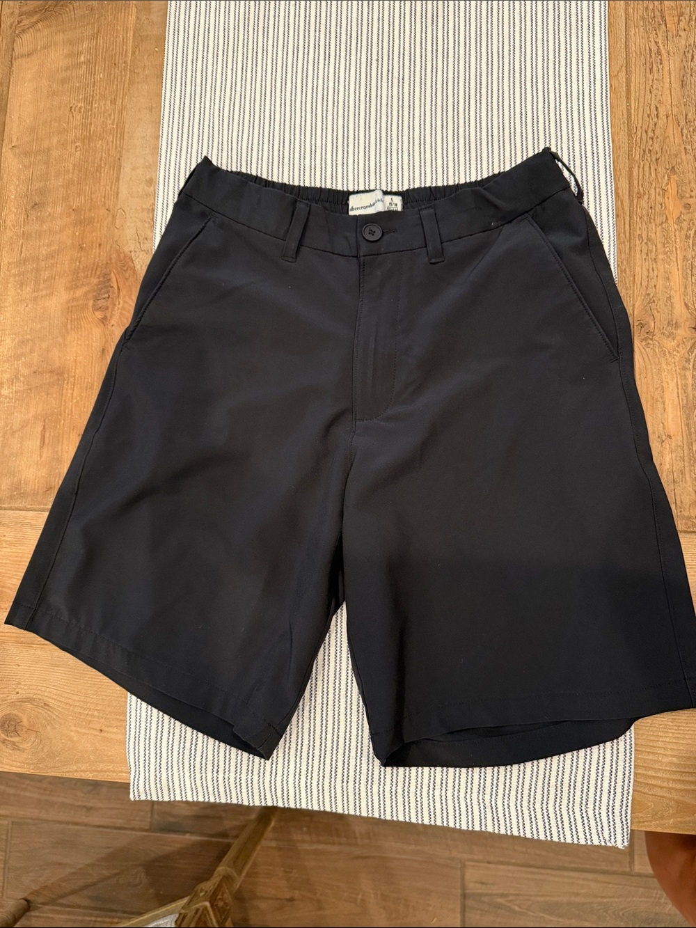 Abercrombie & Fitch Black Kids' Shorts - Tailored Chino Style